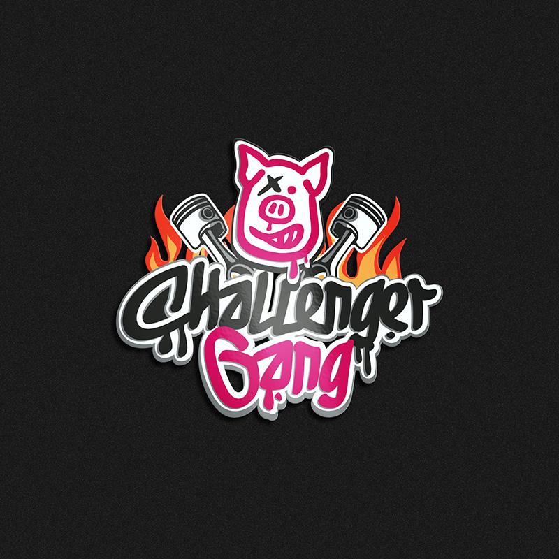 iCrea logo Challenger Gang