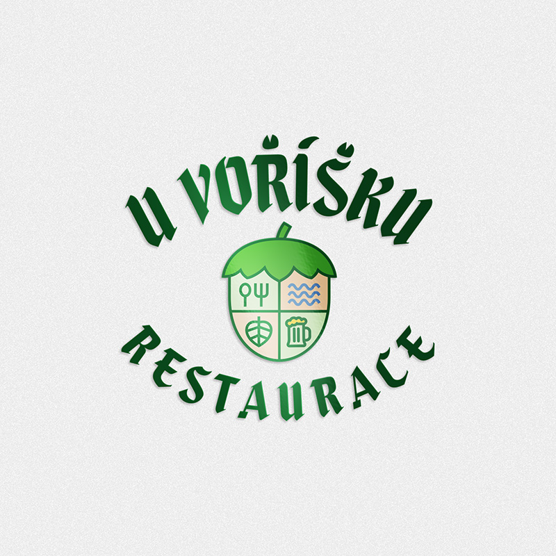 iCrea logo U Voříšků restaurace