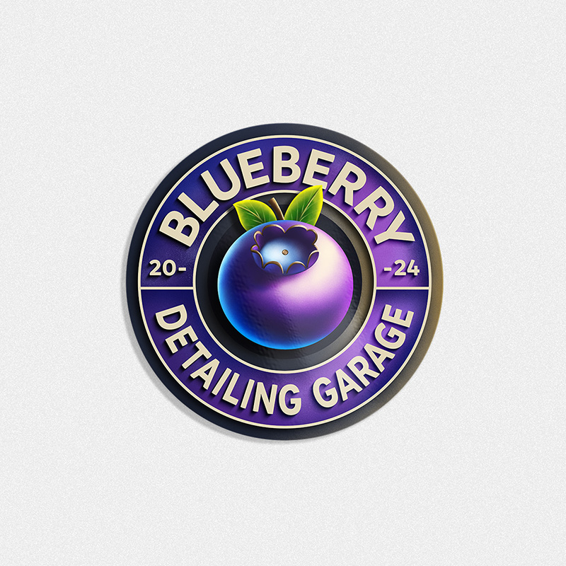 iCrea logo Blueberry