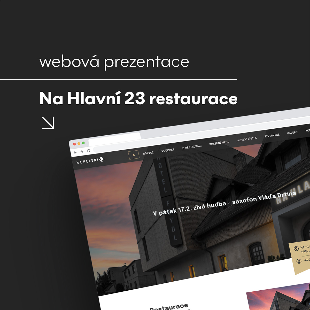 Na Hlavni 23 restaurace